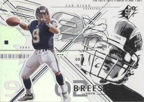 2002 SPx Drew Brees #43