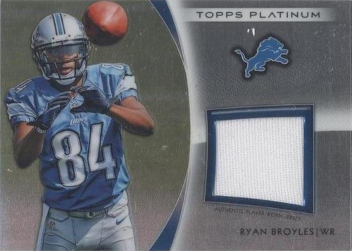 2012 Topps Platinum Ryan Broyles #PRR-RB