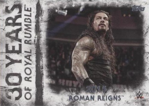2018 Topps WWE Undisputed - Roman Reigns #RR-23