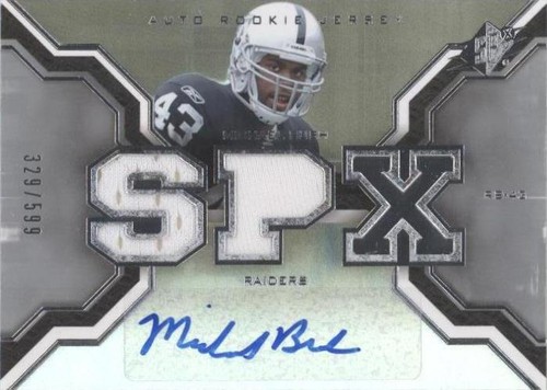 2007 SPx Michael Bush #211