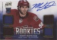 2012-13 Panini Prime - Matt Watkins #136