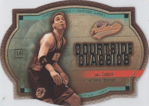 2002-03 Fleer Authentix - Pau Gasol #15 CC