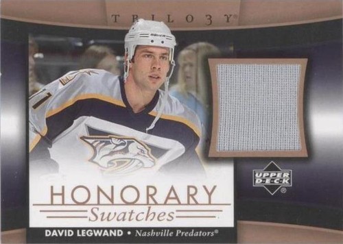 2005-06 Upper Deck Trilogy - David Legwand #HS-DL