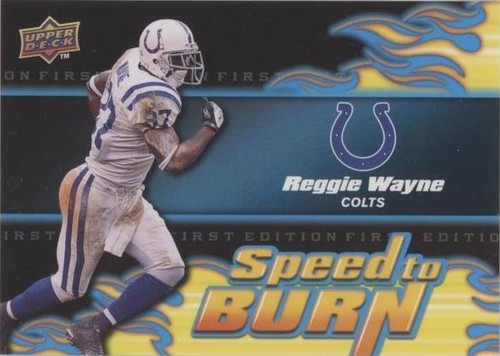 2009 Upper Deck First Edition Reggie Wayne #SB-5