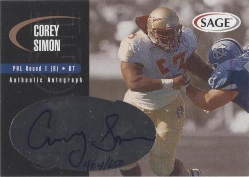 2000 Sage Corey Simon #A42