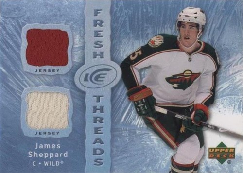 2007-08 Upper Deck Ice - James Sheppard #FT-JS