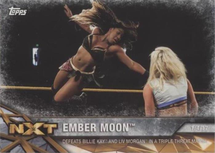 2017 Topps WWE Women's Division - Ember Moon #NXT-26
