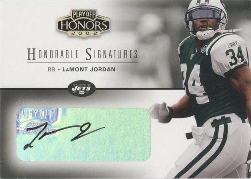 2002 Playoff Honors LaMont Jordan #HS-10