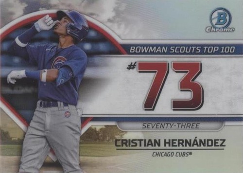 2023 Bowman - Cristian Hernandez #BTP-73