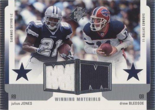 2005 SPx Drew Bledsoe Julius Jones #WM-JD