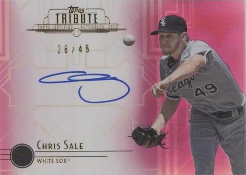 2014 Topps Tribute - Chris Sale #TA-CS