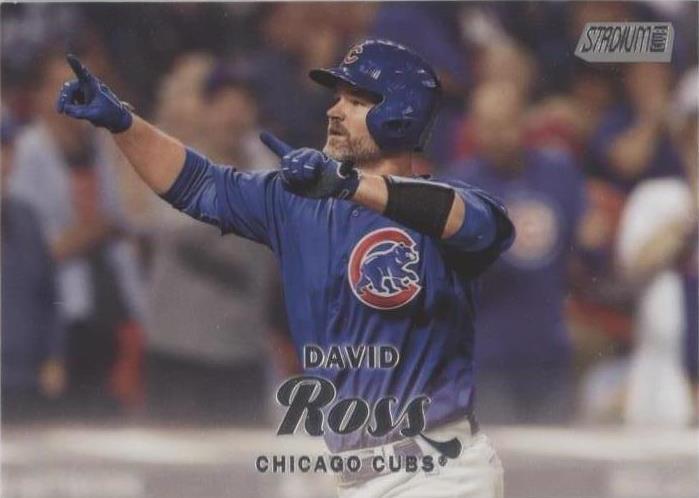 2017 Topps Stadium Club - David Ross #286