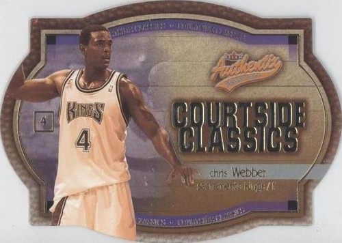 2002-03 Fleer Authentix - Chris Webber #6 CC