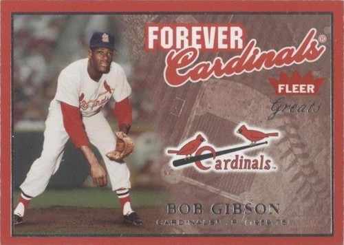 2004 Fleer Greats of the Game - Bob Gibson #24 F