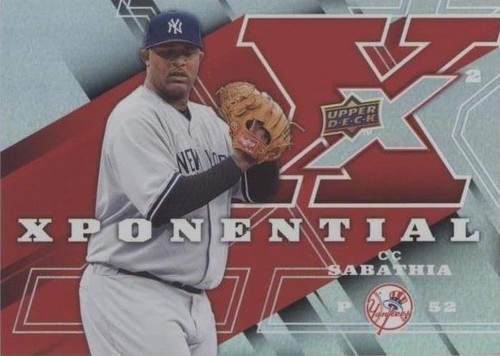 2009 Upper Deck X - C.C. Sabathia #X2-CS