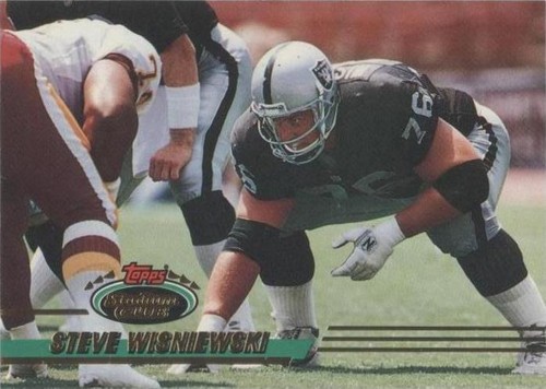 1993 Topps Stadium Club Steve Wisniewski #262