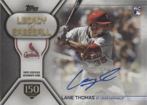 2019 Topps Update Series - Lane Thomas #LBA-LT