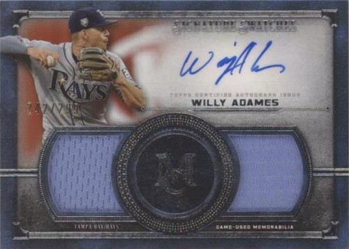 2019 Topps Museum Collection - Willy Adames #SSDA-WA