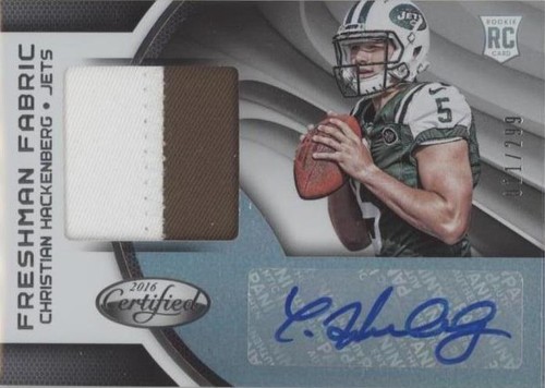 2016 Panini Certified Christian Hackenberg #214