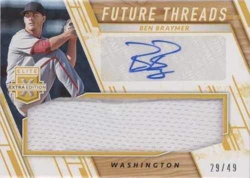 2019 Panini Elite Extra Edition - Ben Braymer #FTS-BB