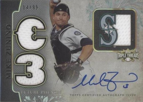 2014 Topps Triple Threads - Mike Zunino #138