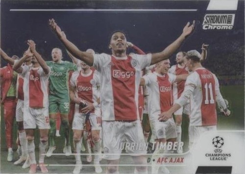 2021-22 Topps Stadium Club Chrome UCL Jurrien Timber #2