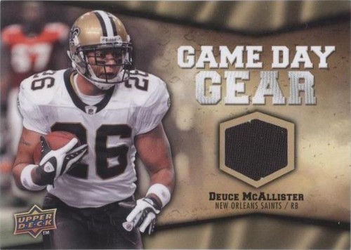 2009 Upper Deck Deuce McAllister #NFL-DM