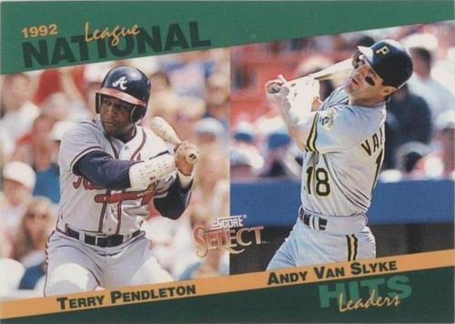 1993 Score - Andy Van Slyke Terry Pendleton #10