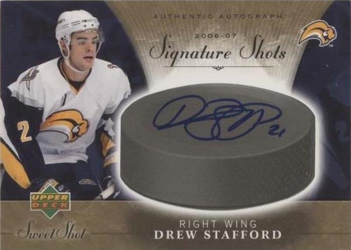 2006-07 Upper Deck Sweet Shot - Drew Stafford #SS-DS