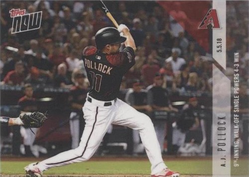 2018 Topps Now - A.J. Pollock #175