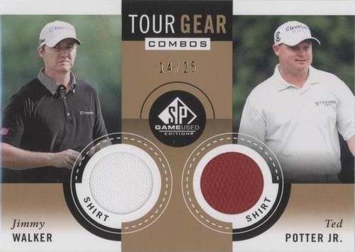 2014 SP Game Used Edition - Jimmy Walker Ted Potter Jr. #TG2WP