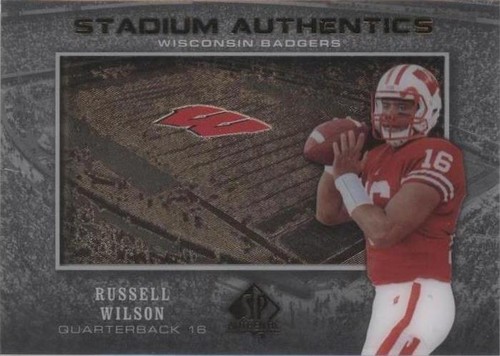 2012 SP Authentic Russell Wilson #SA-RW