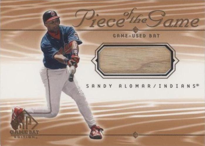 2001 SP Game Bat Edition - Sandy Alomar Jr. #SA