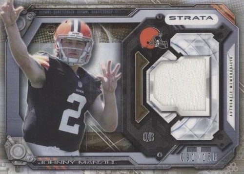 2014 Topps Strata Johnny Manziel #SR-JM