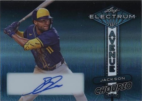 2024 Leaf Electrum - Jackson Chourio #EA-JC1