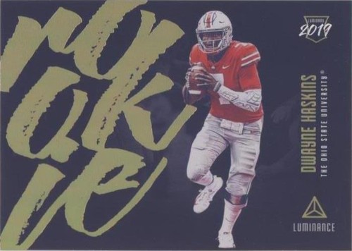 2019 Panini Luminance Dwayne Haskins #L1