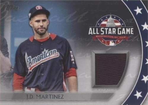 2018 Topps Update Series - J.D. Martinez #AST-JM