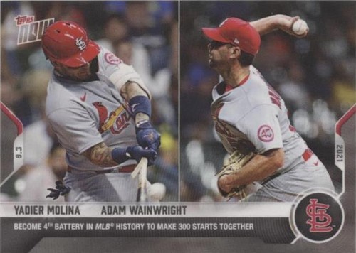 2021 Topps Now - Adam Wainwright Yadier Molina #752