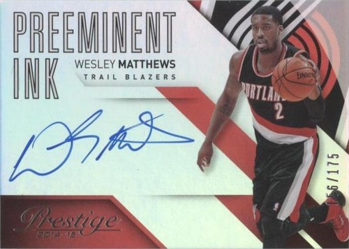 2014-15 Panini Prestige - Wesley Matthews #23