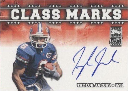 2003 Topps Draft Picks & Prospects Taylor Jacobs #CM-TJ