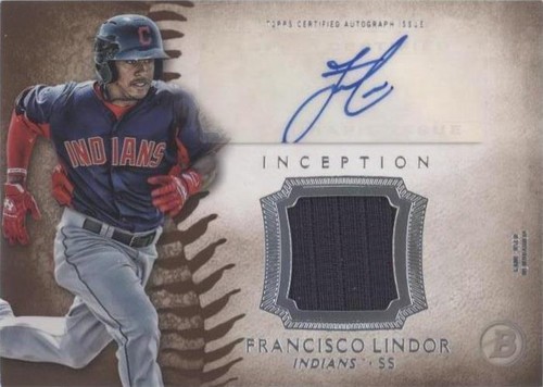 2015 Bowman Inception - Francisco Lindor #IAR-FL