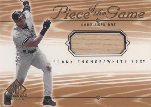 2001 SP Game Bat Edition - Frank Thomas #FT