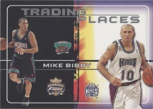 2001-02 Fleer Focus Jersey Edition - Mike Bibby #3 TP