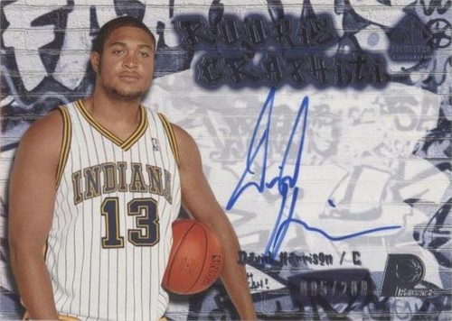 2004-05 SP Signature Edition - David Harrison #RG-DA