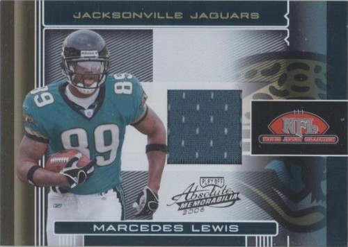 2006 Playoff Absolute Memorabilia Marcedes Lewis #RJC-17TE