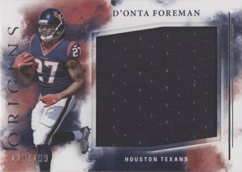 2017 Panini Origins D'onta Foreman #RJJ-DF