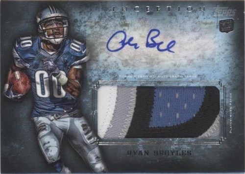 2012 Topps Inception Ryan Broyles #AJP-RB
