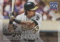 2019 Topps Update Series - Jose Canseco #150-65