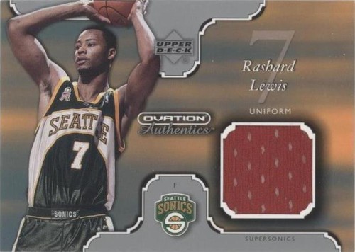2002-03 Upper Deck Ovation - Rashard Lewis #RL-U
