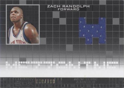2007-08 Topps Luxury Box - Zach Randolph #MR-ZR
